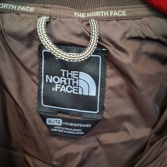 The North Face Brown Quilted Bomber Jacket - Picture 5 of 5